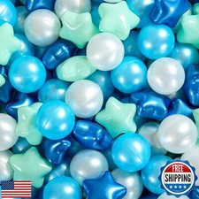 Soft Plastic Ball Pit Balls, 200pcs Plastic Toy Balls for Kids, Gift for Baby