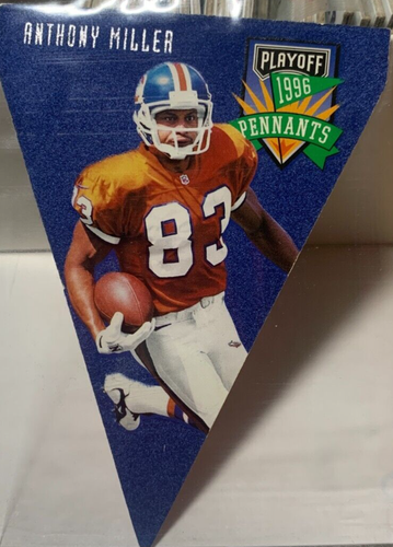 Anthony Miller 1996  PLAYOFF CONTENDERS PENNANTS  #92  NFL Denver Broncos