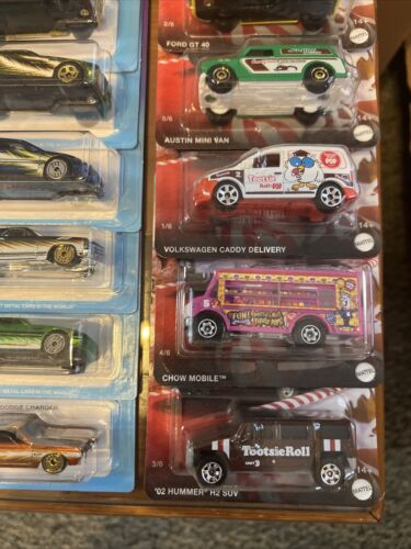 New MATTEL HOT WHEELS ULTRA HOTS COMPLETE SET OF 16 2 Full Sets & matchbox candy - Picture 9 of 10