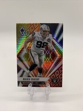 Maxx Crosby 2020 Panini Phoenix FIRE BURST Fanatics Las Vegas Raiders #77