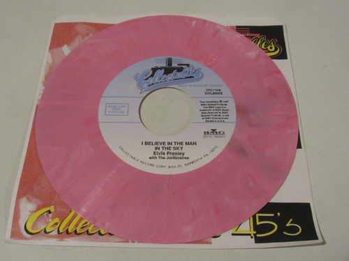 Elvis Presley 45 Crying In The Chapel Colored Vinyl - Picture 2 of 2