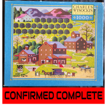 CC - 2005 - Plum Valley - Charles Wysocki's Americana Jigsaw Puzzle - Hasbro~MB