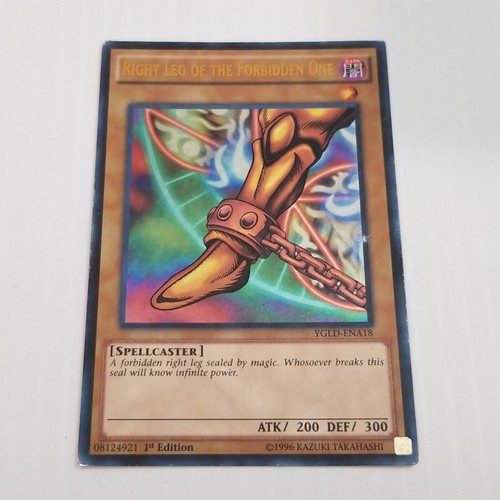 ULTRA RARE Exodia The Forbidden One (5 Card Set) YGLD 1st Edition Yugioh - Picture 7 of 12