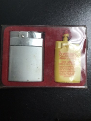 Vintage Advertising RONSON Lighter With JIFFY FILL - Picture 8 of 8