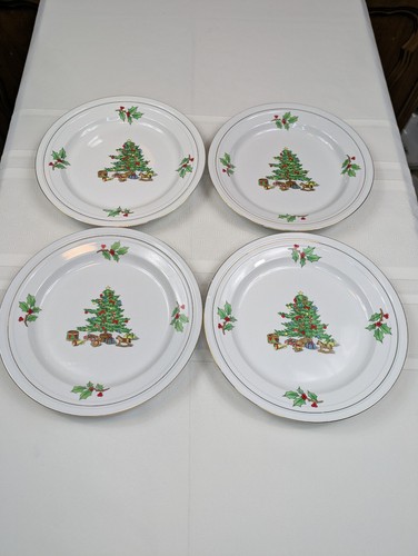 Tienshan Christmas China Holiday Hostess Trees 16 set, sets of 4 + more - Picture 31 of 129
