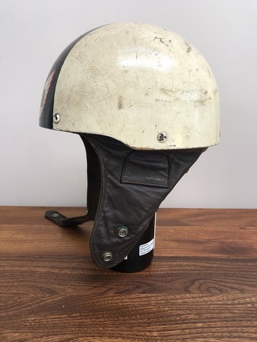 Oldtimer Motorradhelm (The Noll 868752) BP. Petroliana. - Bild 4 von 12