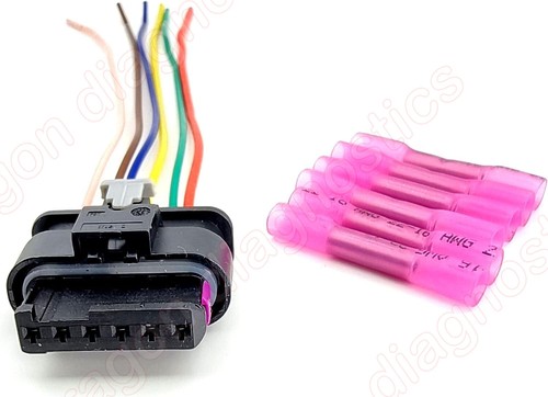 Rear Tail Light Connector Prewired Plug 6 pin Fits BMW 1' 2' 3' 4' Series  - Picture 3 of 9