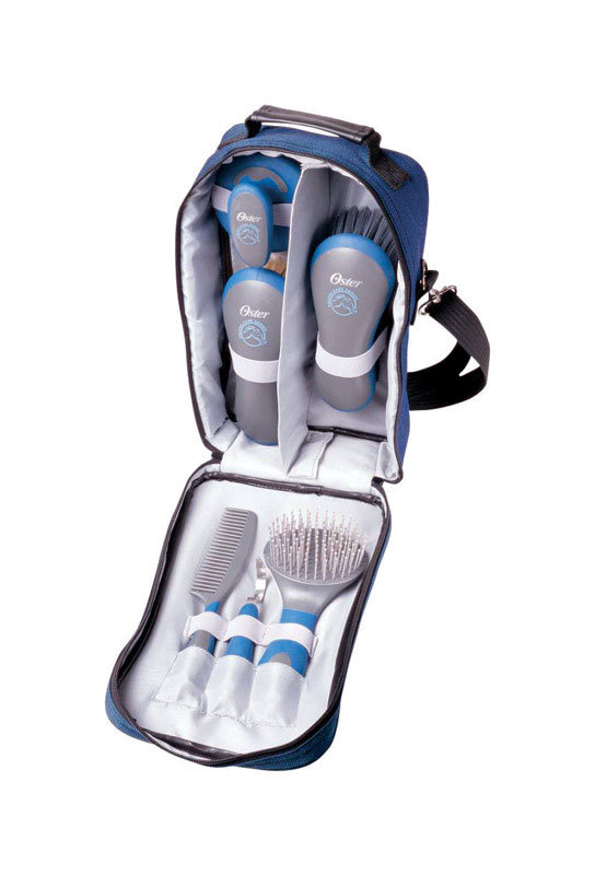 Oster Para Caballo 7 Piezas Kit De Aseo Personal Azul Oster Para Caballo 7 Piezas Kit De Aseo Personal Azul