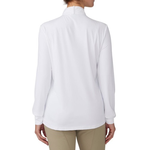Ovation Elegance Grace Damen Langarm Show Shirt - Schwarz, Weiß (Var. Größen) - Bild 5 von 5