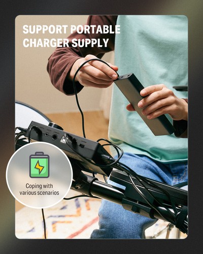 Donner DED-70 E-Drum Set NEUE Version + Thron Kopfhörer Melodikunterricht - Bild 6 von 14