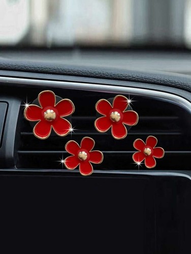 Flower Design Air Outlet Vent Clip Car Clip Outlet - Picture 4 of 16