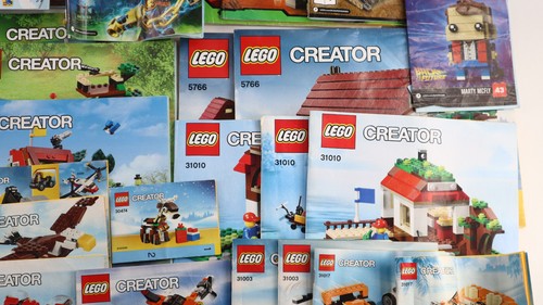 LEGO Manual Lote Ideas Creador Ninjago Super Heros Más de 40 - Imagen 10 de 12