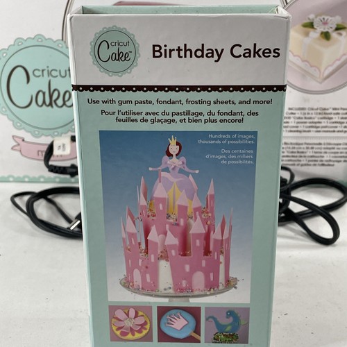CRICUT CAKE Mini Cutting Machine for Cake Decorating Red, 4 Design Boxes - Picture 12 of 24