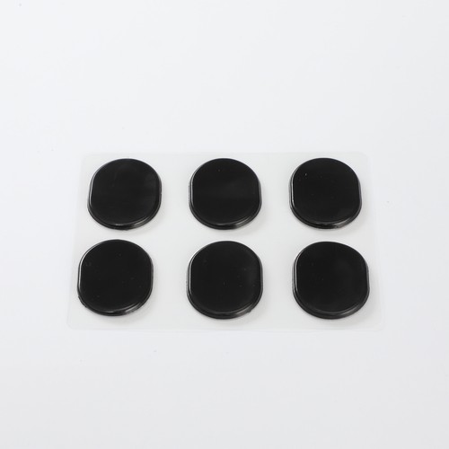 6 piezas herramientas de silencio almohadillas de gel resistentes amortiguadores de tambor de silicona nuevos silenciadores negros - Imagen 15 de 21