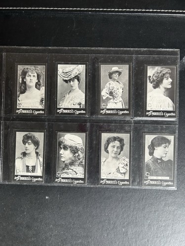 MORRIS- FULL SET- ACTRESSES BLACK AND WHITE 1898 (30 CARDS)- Excellent Condition - Picture 3 of 8