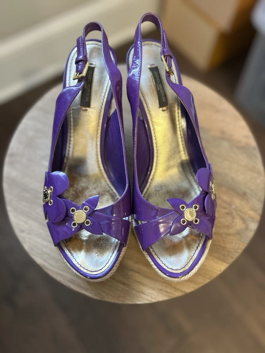 Louis Vuitton Floral Sandals for Women for sale | eBay