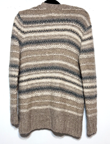 Y2K Hollister Quiet Luxury Wool Blend Cardigan Womens Sz M Grandpacore Old Money - Picture 5 of 6
