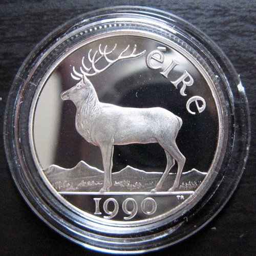 REPÚBLICA DE IRLANDA - 5 ECU 1990 PRUEBA X# 1, REUNIÓN DEL CONSEJO DE LA CEE EN DUBLÍN - Imagen 1 de 2