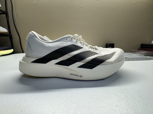 Adidas Adizero Evo SL White Black Men’s SZ 9.5 UK 9