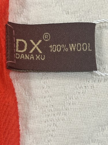 Dana XU 100 % Wolle Pashmina Schal mehrfarbig Blumen Schnalle Riemen 96 x 43 Neu mit Etikett - Bild 10 von 15