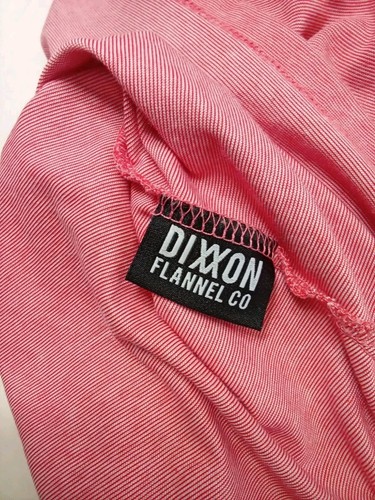 Men's Dixxon Flannel Company Red Polo Shirt Sz Small Casual Dixxon Polo - Picture 9 of 10