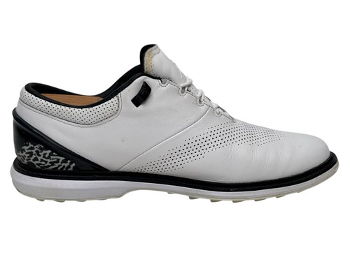 Nike Air Jordan ADG 4 Golfschuhe Herren Größe 10,5 weiß schwarz DM0103-110 ohne Spikes - Bild 12 von 13