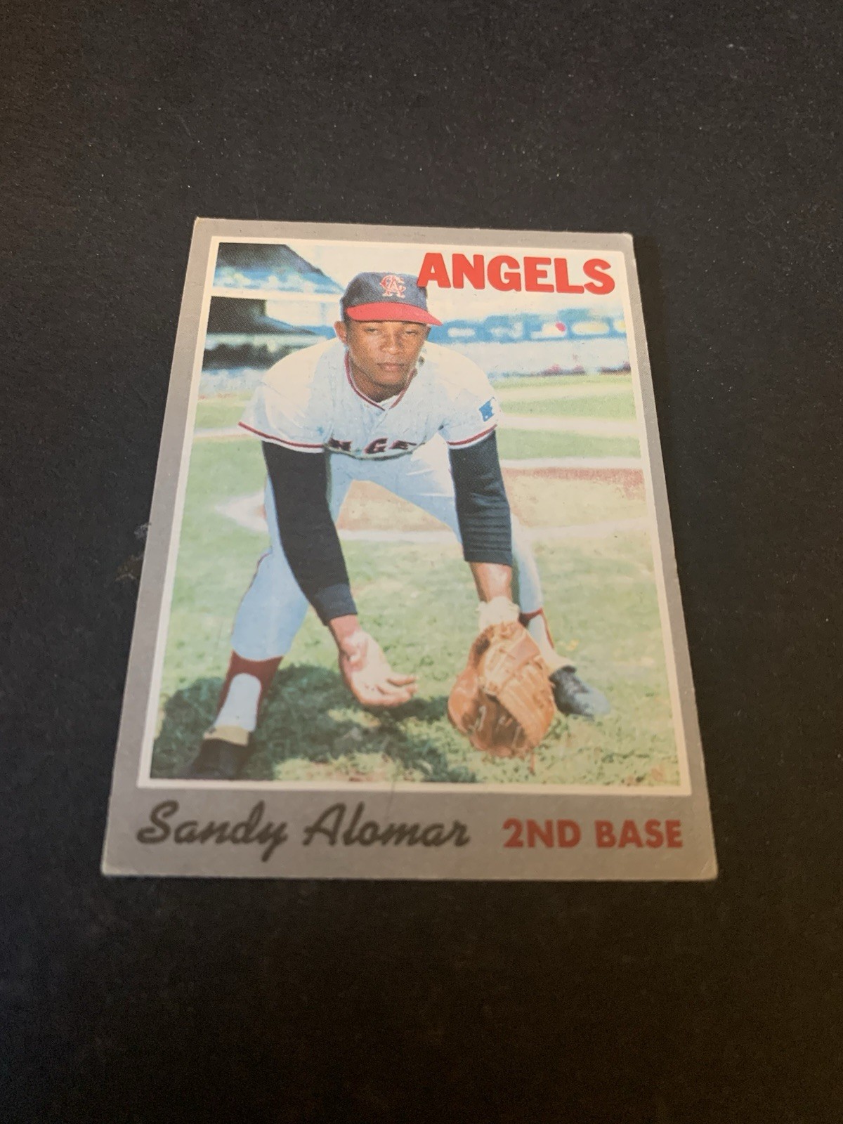 1970 Topps Baseball Sandy Alomar Card #29 California Angels