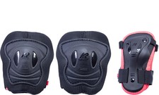 K2 Inliner Inlineskate Protektoren MARLEE PRO Schonerset 2025 black/coral