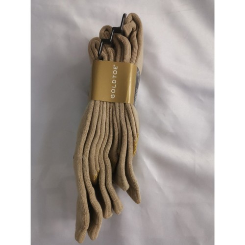 Goldtoe 3 Paar Socken aus reiner Baumwolle - feuchtigkeitsableitend & atmungsaktiv - Bild 3 von 4