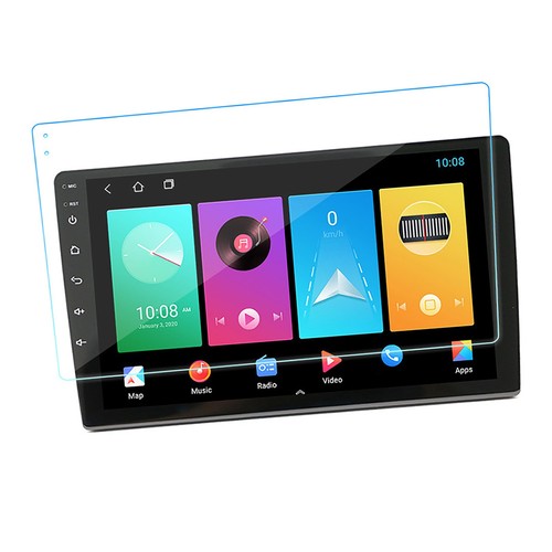 Central Control Navigation Tempered Film Anti Fingerprint Navigation Screen - Photo 6 sur 12