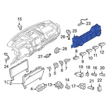 Genuine Ford Heater Control NL3Z-19980-S