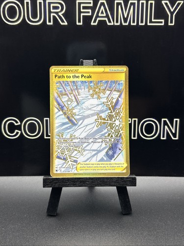 Path to the Peak (Secret) 213/189 Swsh10: Astral Radiance Holo Pokemon NM - Picture 1 of 7