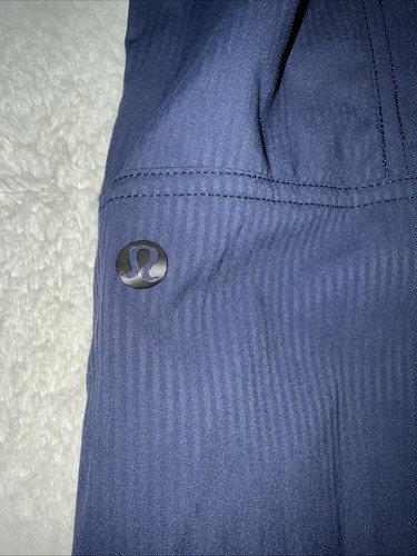 Lululemon ~ Mens Performance Gym Pants Nylon/Spandex Blend Blue Striped XXL Tall - Picture 6 of 7