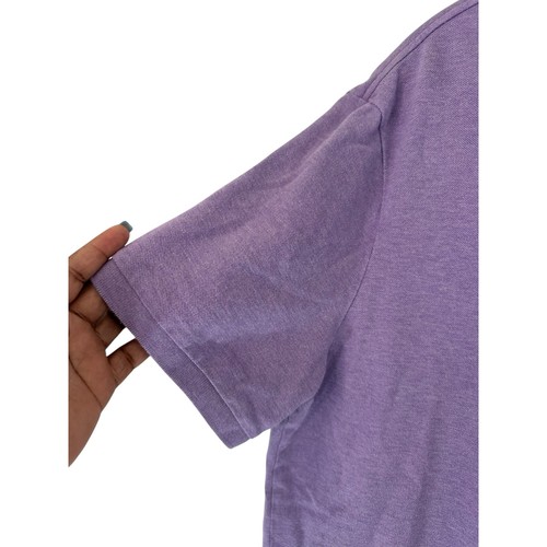 Polo Ralph Lauren Men's Polo Purple Short Sleeve Classic Fit Office Work Large - Picture 4 of 11