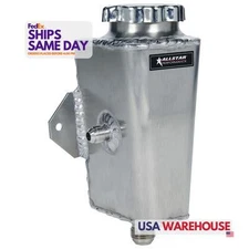 Allstar ALL36137, One Natural Aluminum Power Steering Tank Firewall Mount Rh Inl