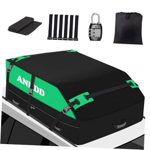 20 Cubic Feet Car Roof Bag Waterproof Rooftop Top Cargo Carrier Bag for Cars