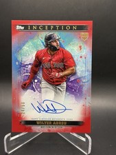 2024 Topps Inception Wilyer Abreu Auto /50 Boston Red Sox Rookie Card