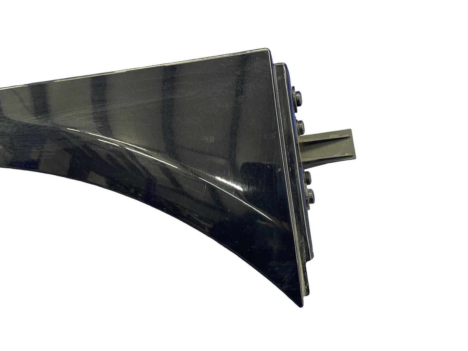 2008-2015 AUDI R8 TYPE 42 FRONT RIGHT FENDER GARNISH PANEL PHANTOM BLACK PEARL