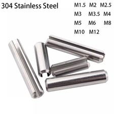 Spring Pin 304 Stainless Steel GB/T879 Hollow Elastic Cotter Pin M1.5 M2 M2.5-M4