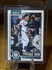2026 Topps Celebration Cole Young RC Walk This Way #129 SP