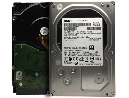 HGST 4TB Ultrastar 7K6000 SATA 6Gb 128MB 3.5" Enterprise HDD- HUS726040ALE610