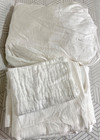 Crate & Barrel KING 1Fitted 1Flat Sheet 2 Shams Organic Cotton Double Weave