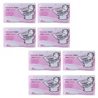 8 Packs Reusable Toilet Seat Covers Cushion Toilet Mat for Office Bathroom