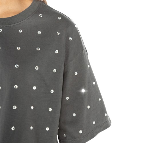 Women's Gameday Couture Gray Tennessee Volunteers Go Time Rhinestone Crop - Bild 3 von 3