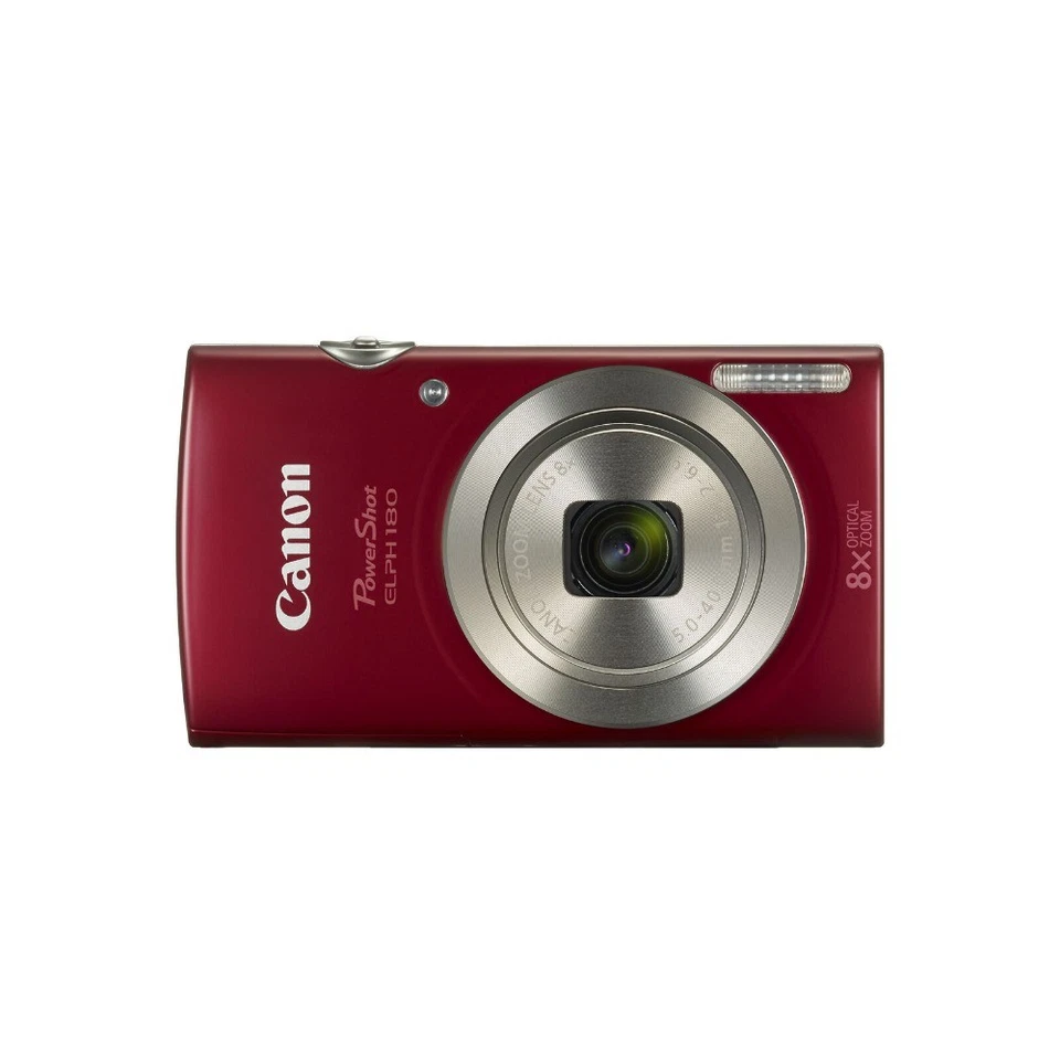 Canon PowerShot ELPH 180 20MP Digital Camera 8x Optical Zoom with Accessories - Image 3 of 4