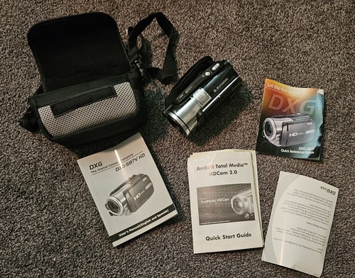 DXG DXG-587V 128 MB DIGITAL VIDEO Camcorder - Black w/Booklets & CASES L@@K! - Picture 7 of 8