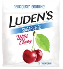 Luden's Sore Throat Drops, For Minor Sore Throat Relief, Sugar Free , 75 Count