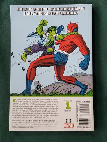 Incredible Hulk Epic Collection #1 Mann oder Monster Marvel Comics 2016 Lee Kirby - Bild 2 von 14