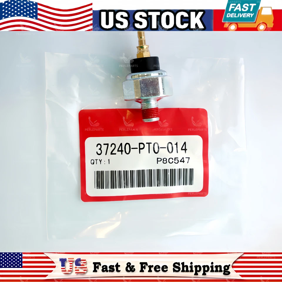 INTERRUPTOR DE PRESIÓN DE ACEITE ORIGINAL OEM HONDA ACUERDO ODYSSEY ACURA MDX RSX 37240-PT0-014 Foto 2 de 4