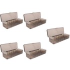 5PCS-Kabelverwaltungskasten Elektronik Organizer Bin 7-Slot-Kabelorganisator